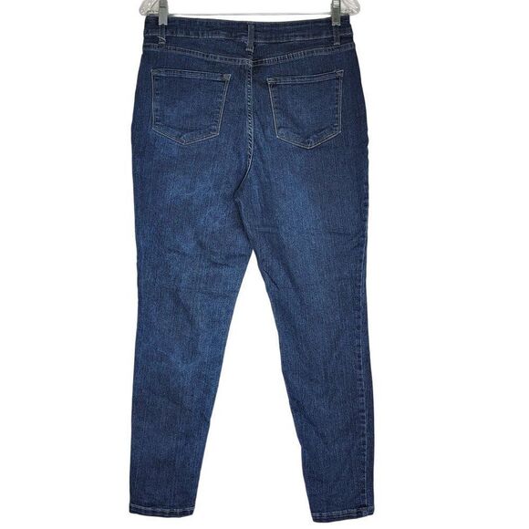 NOBO Women's Skinny Jeans Size 13 Medium Wash Blue Denim 5 Pocket 30x27 - Picture 3 of 9
